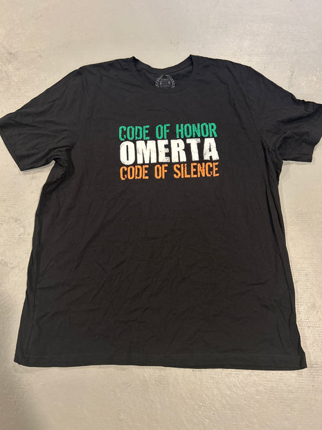 CLEARANCE - Code of Honor Black Shirt - 4X-Large