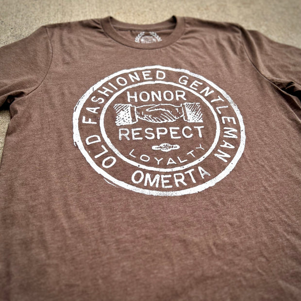 Old Fashioned Gentleman Heather Brown Shirt