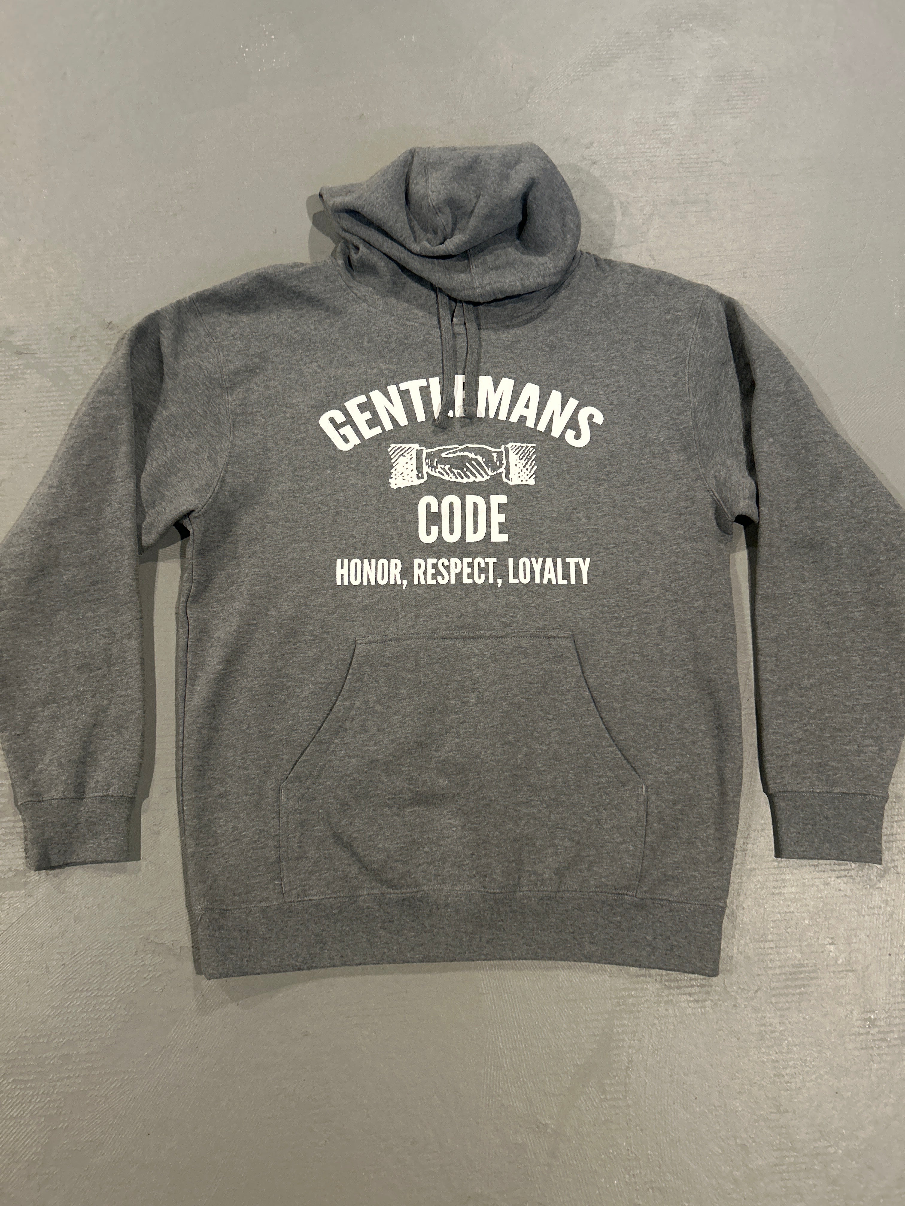 Gentlemans Code Gunmetal Heather Pullover - X-Large