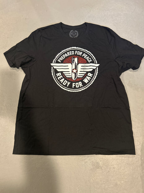 CLEARANCE - Ready For War Black Shirt - 3X-Large