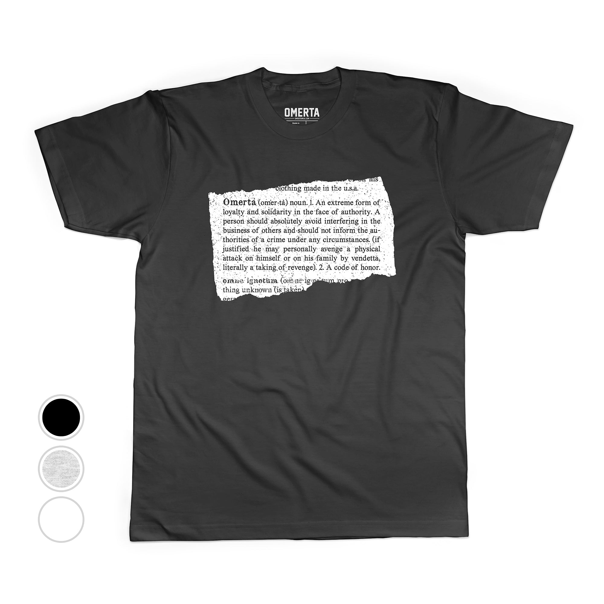 Omerta Definition Shirt omerta-definition-shirt