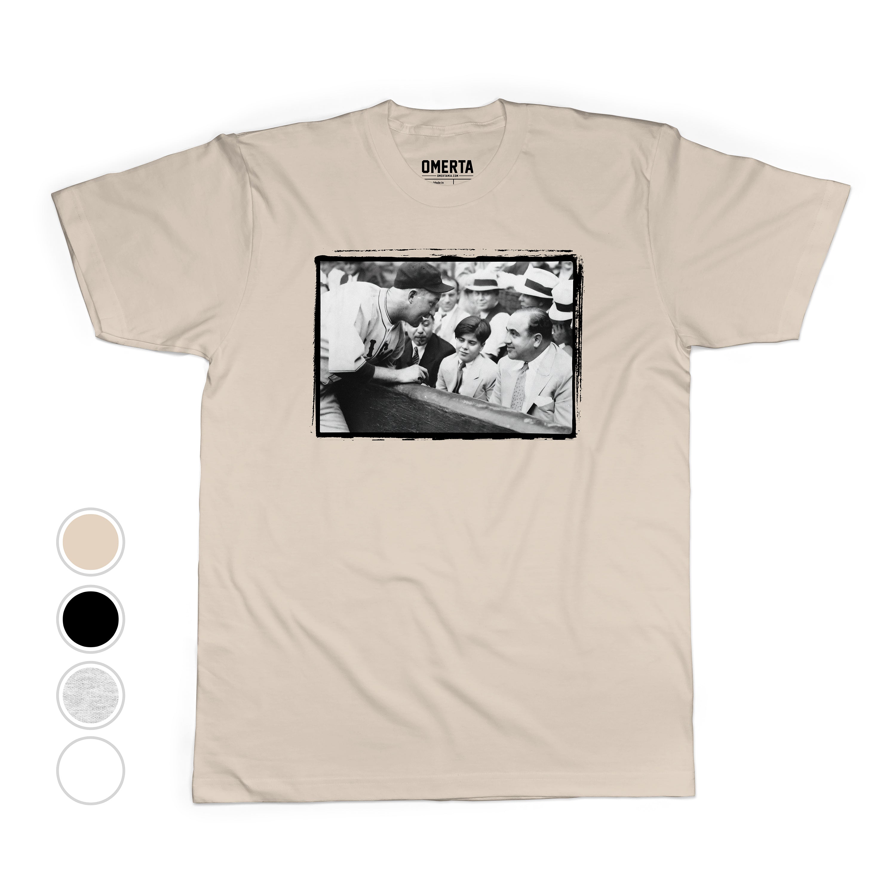 Al Capone Baseball T-Shirt