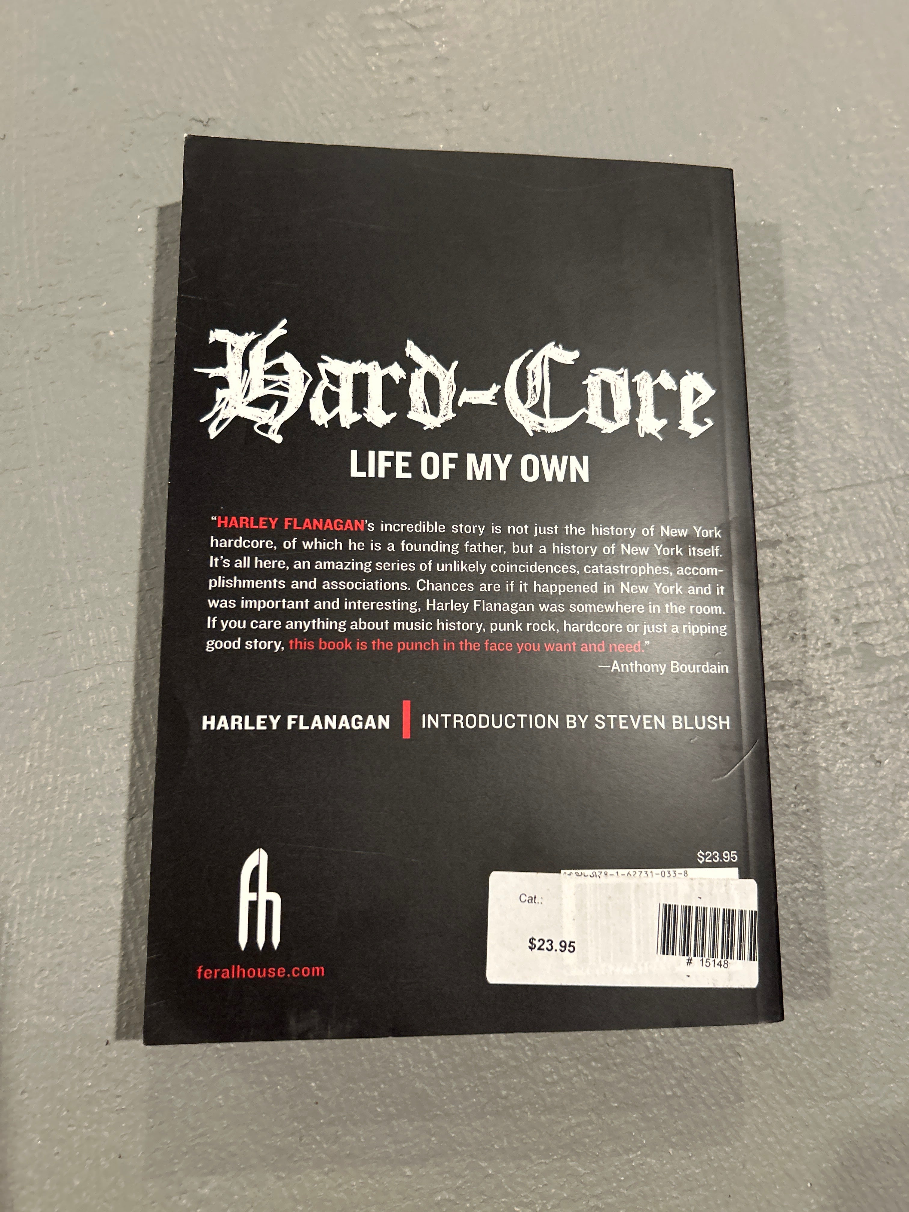 CLEARANCE - Hard-Core Life Of My Own Book