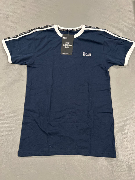 CLEARANCE - Vintage Soccer Shirt Navy - Small
