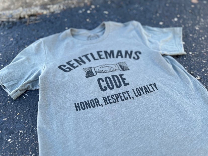 PRE-ORDER Gentlemans Code Military Heather Green Shirt