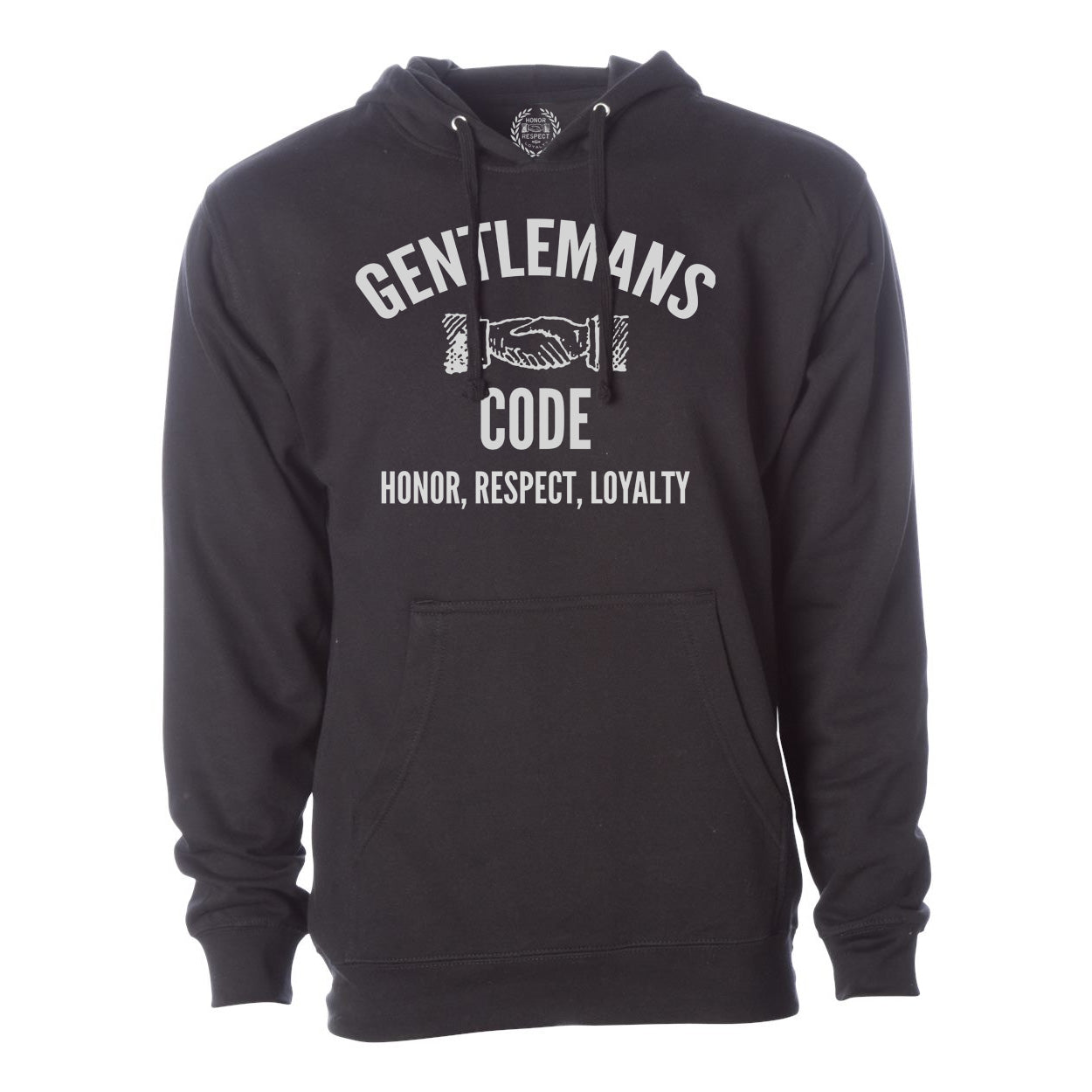 Gentlemans Code Black Pullover Sweatshirt