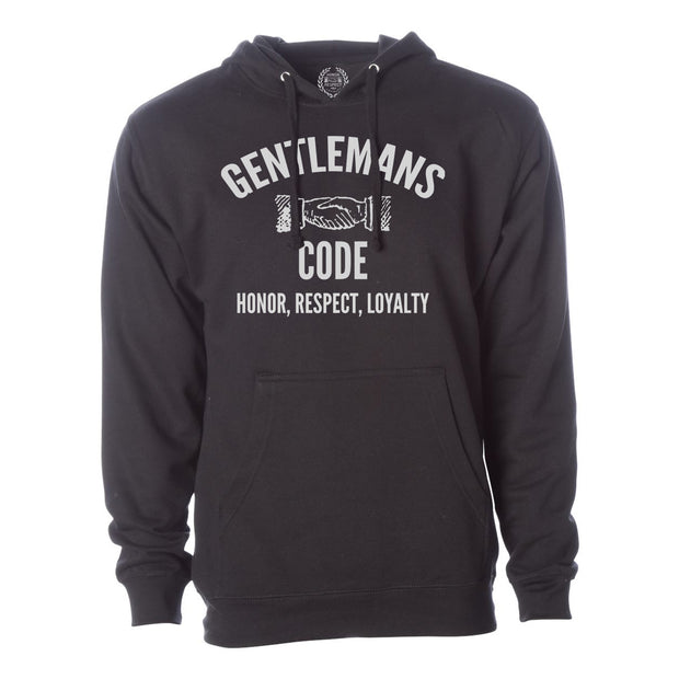 Gentlemans Code Black Pullover Sweatshirt