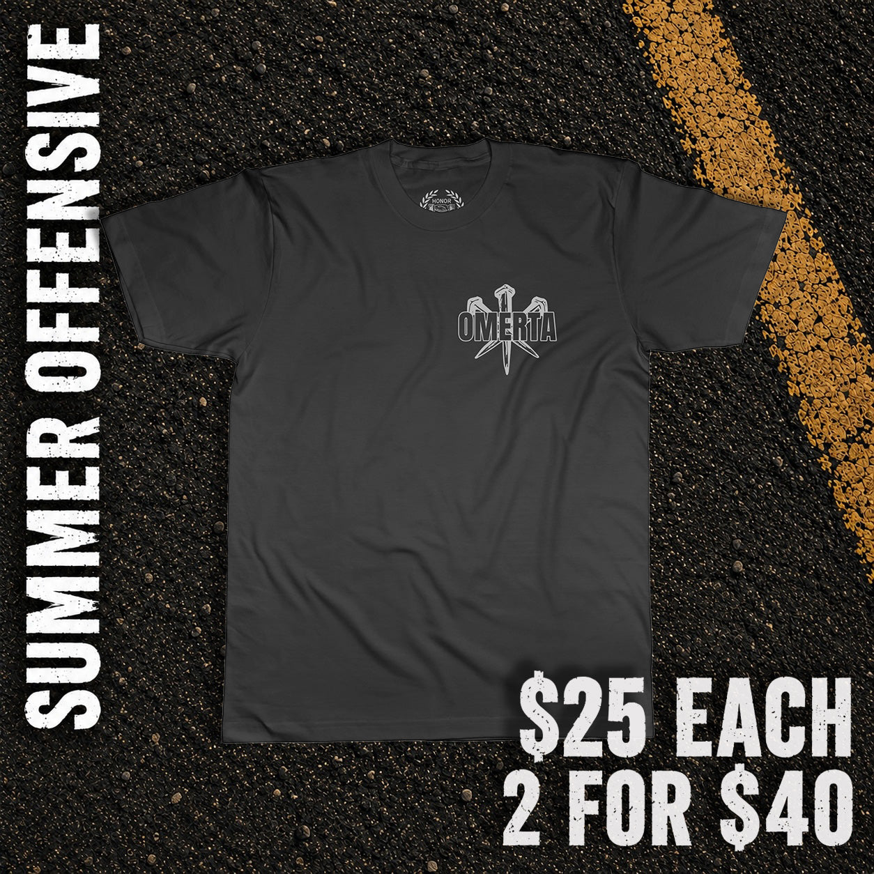 Hard Times Black Shirt