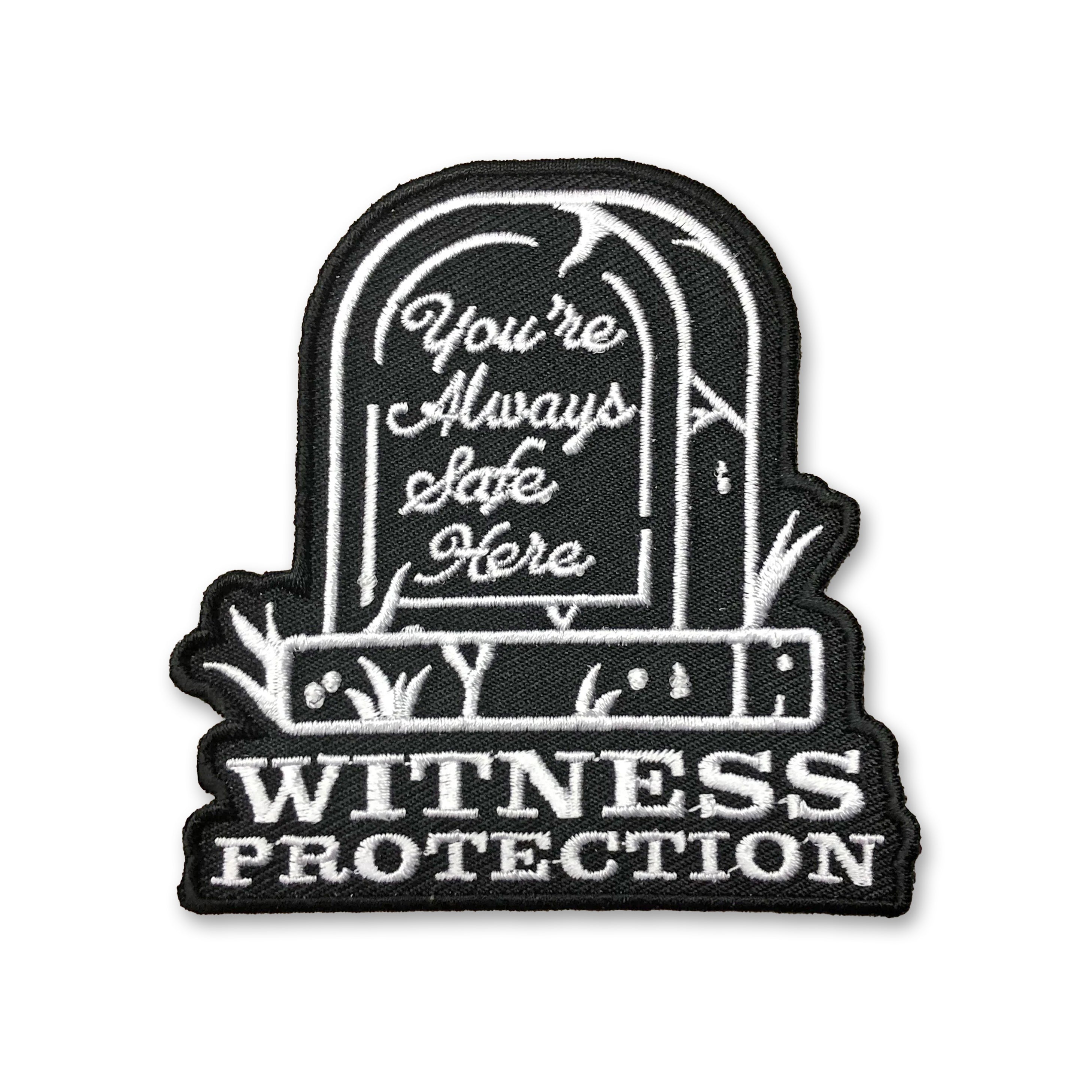 Witness Protection Patch – Omerta
