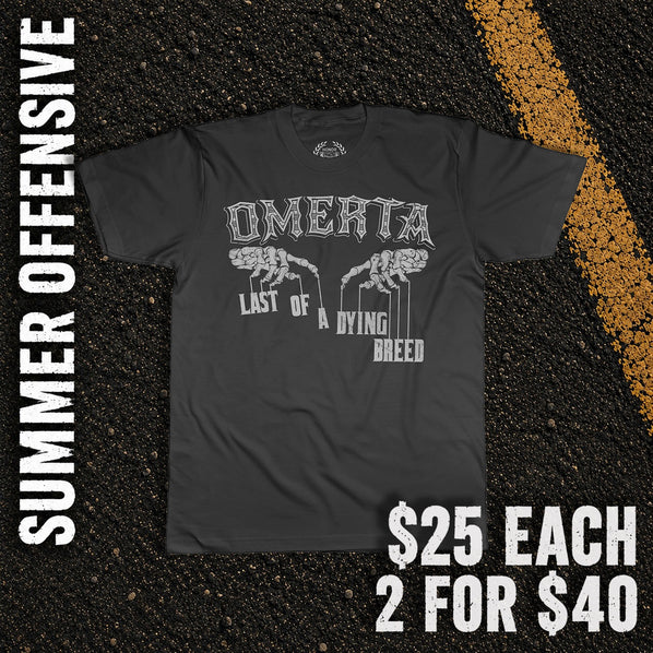 Last Of A Dying Breed Black Shirt