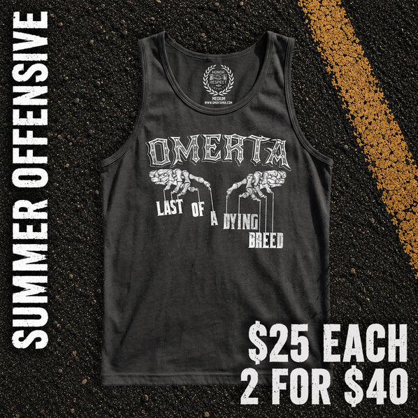 Last Of A Dying Breed Black Tank Top