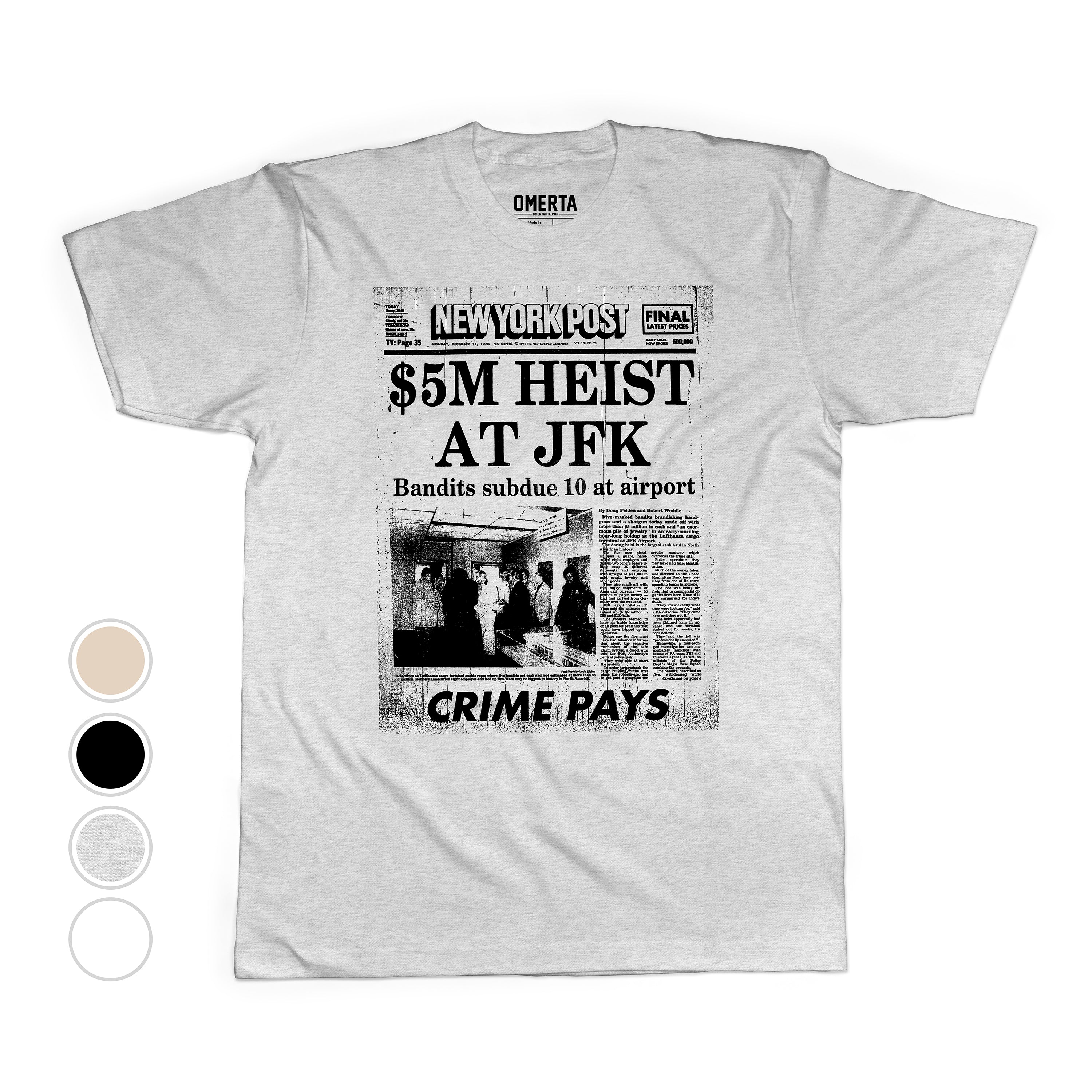 Lufthansa Heist Shirt