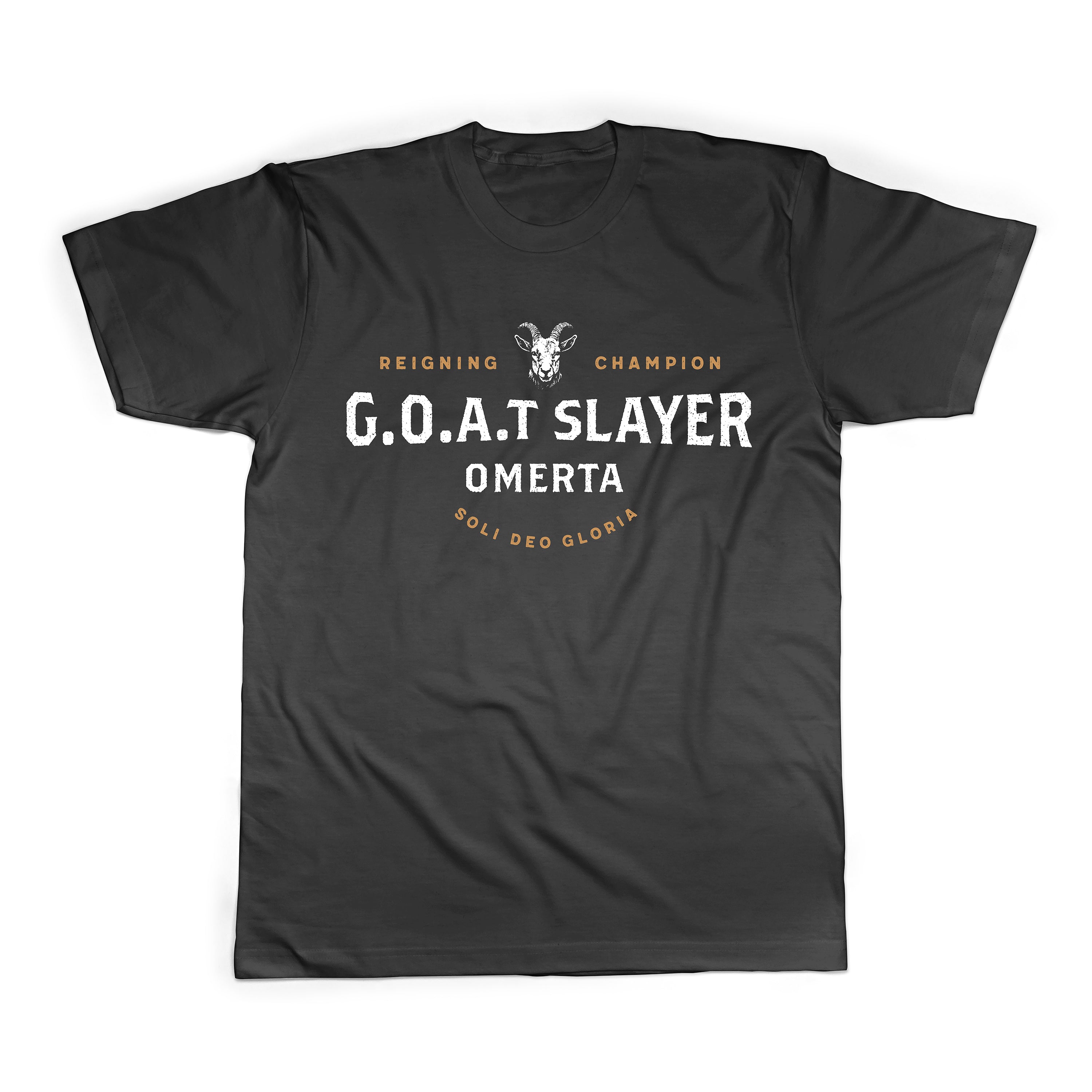 PRE-ORDER G.O.A.T. Slayer Black Shirt