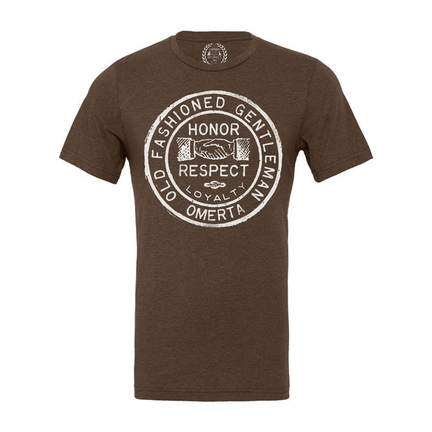 Old Fashioned Gentleman Heather Brown Shirt