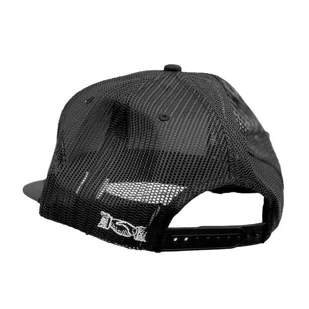 Old Fashioned Gentleman Black Meshback Hat