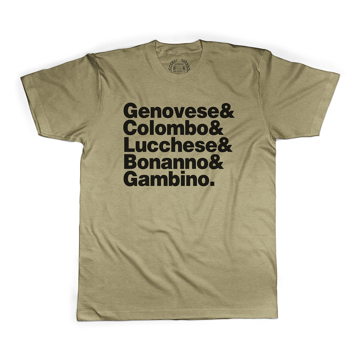 Five Families Heather Olive Shirt