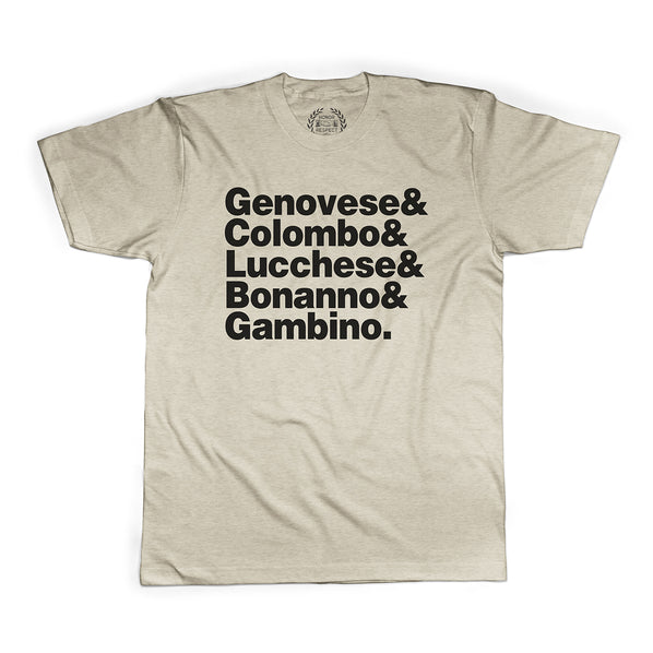 Five Families Heather Tan Shirt