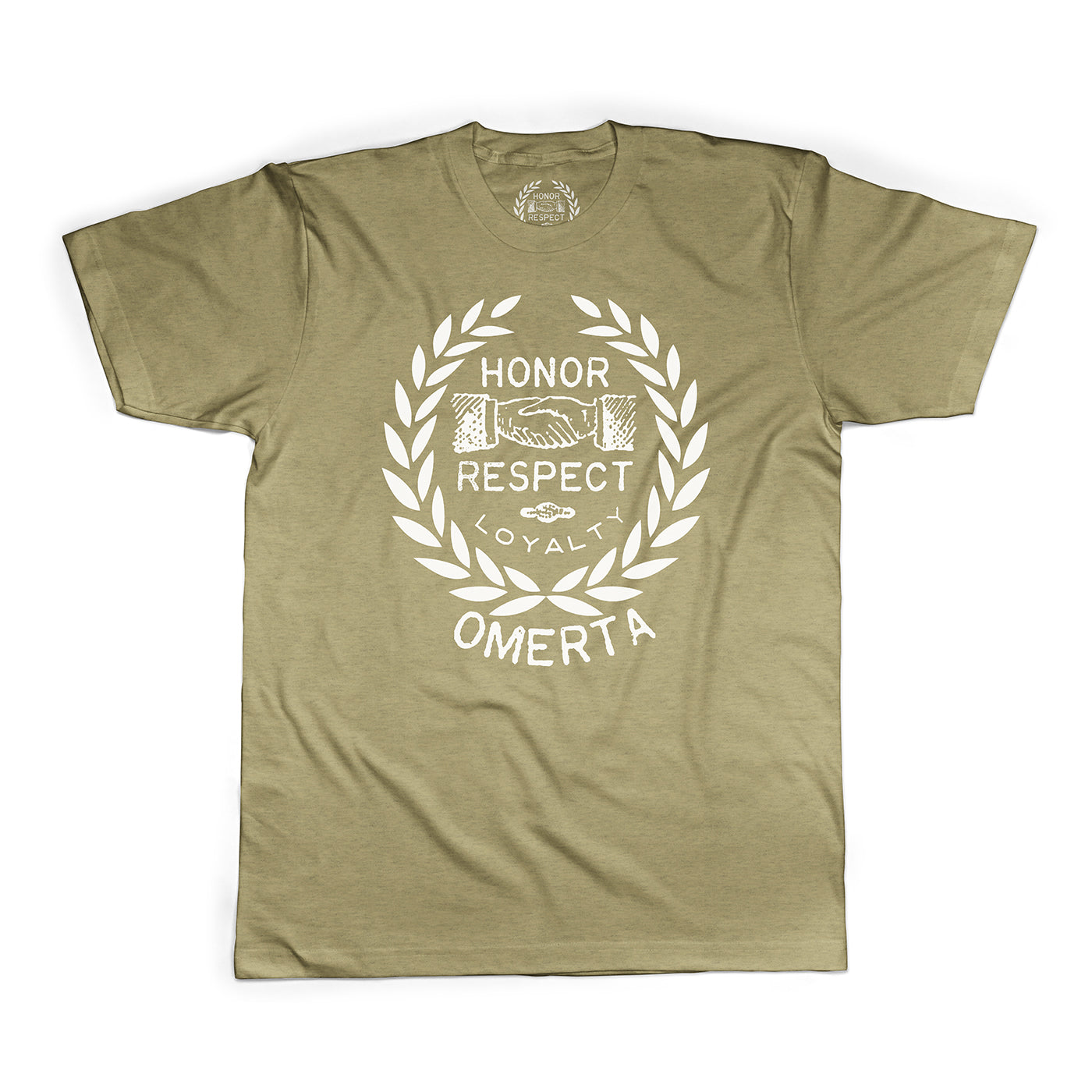 Wreath Heather Olive Shirt