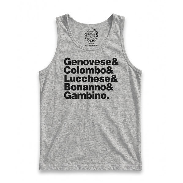 Five Families Athletic Heather Tank Top