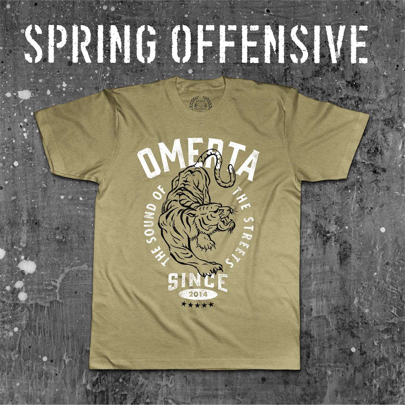 Sound Of The Streets Heather Olive Shirt