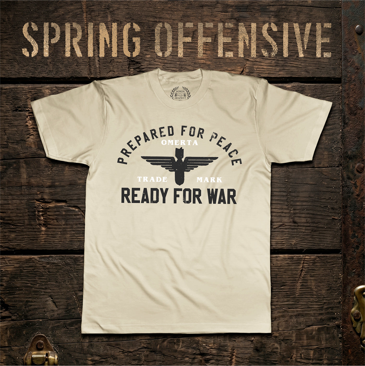 Ready For War Heather Tan Shirt