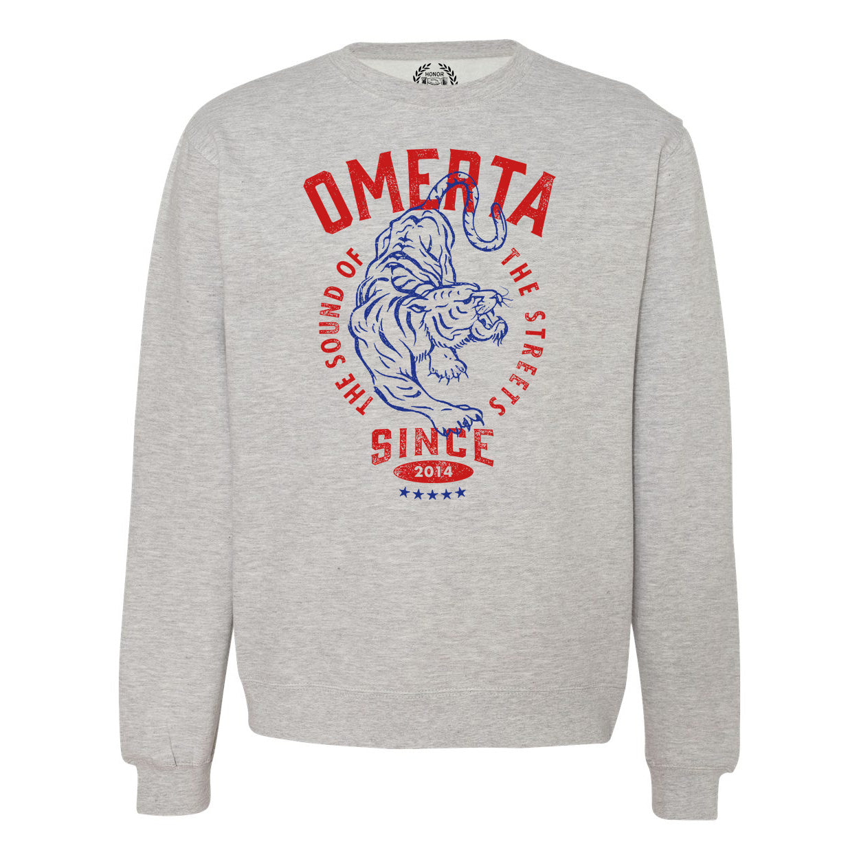 Sound Of The Streets Athletic Heather Crewneck Sweatshirt