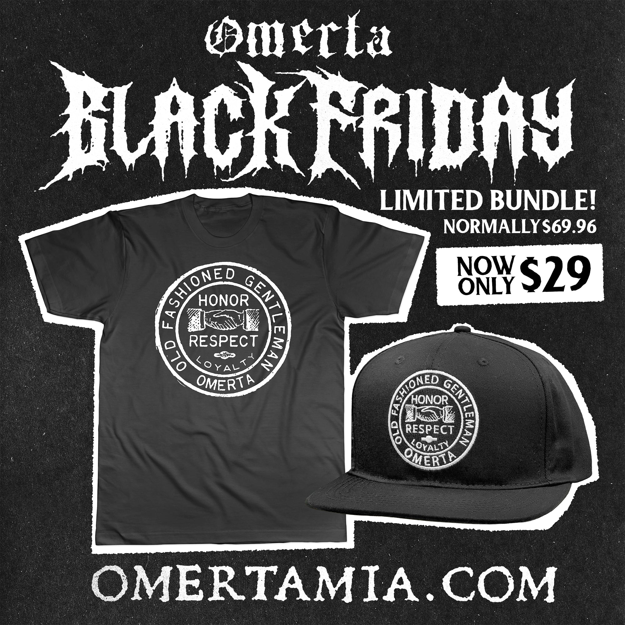 Old Fashioned Gentleman Shirt / Hat Bundle