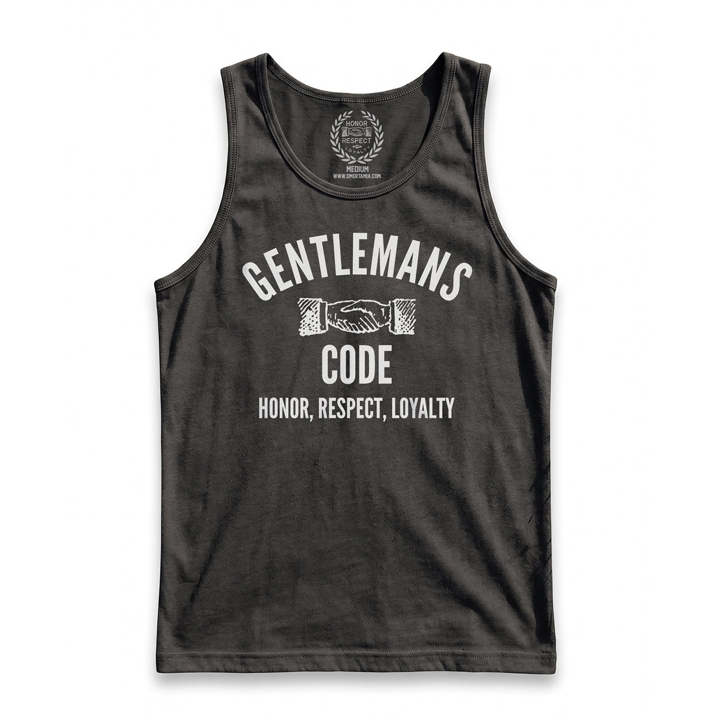 Gentleman's Code Black Tank Top