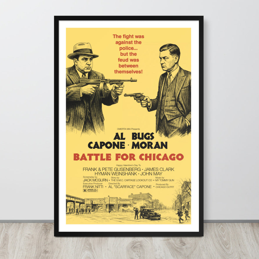 Battle For Chicago Framed Poster 24