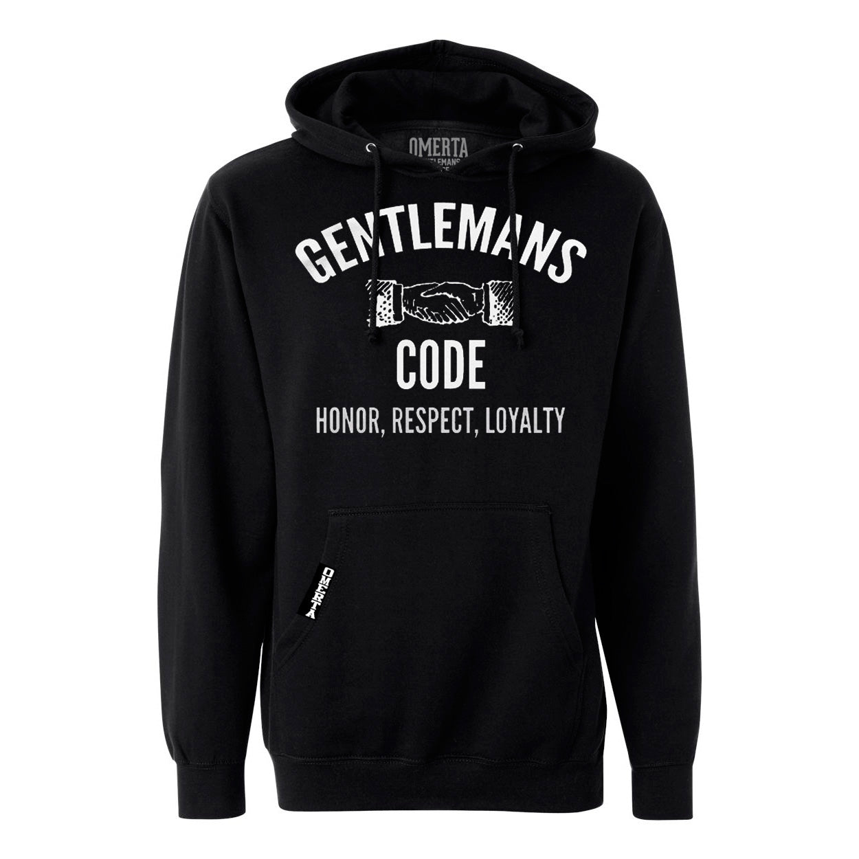Gentlemans Code Black Pullover Sweatshirt