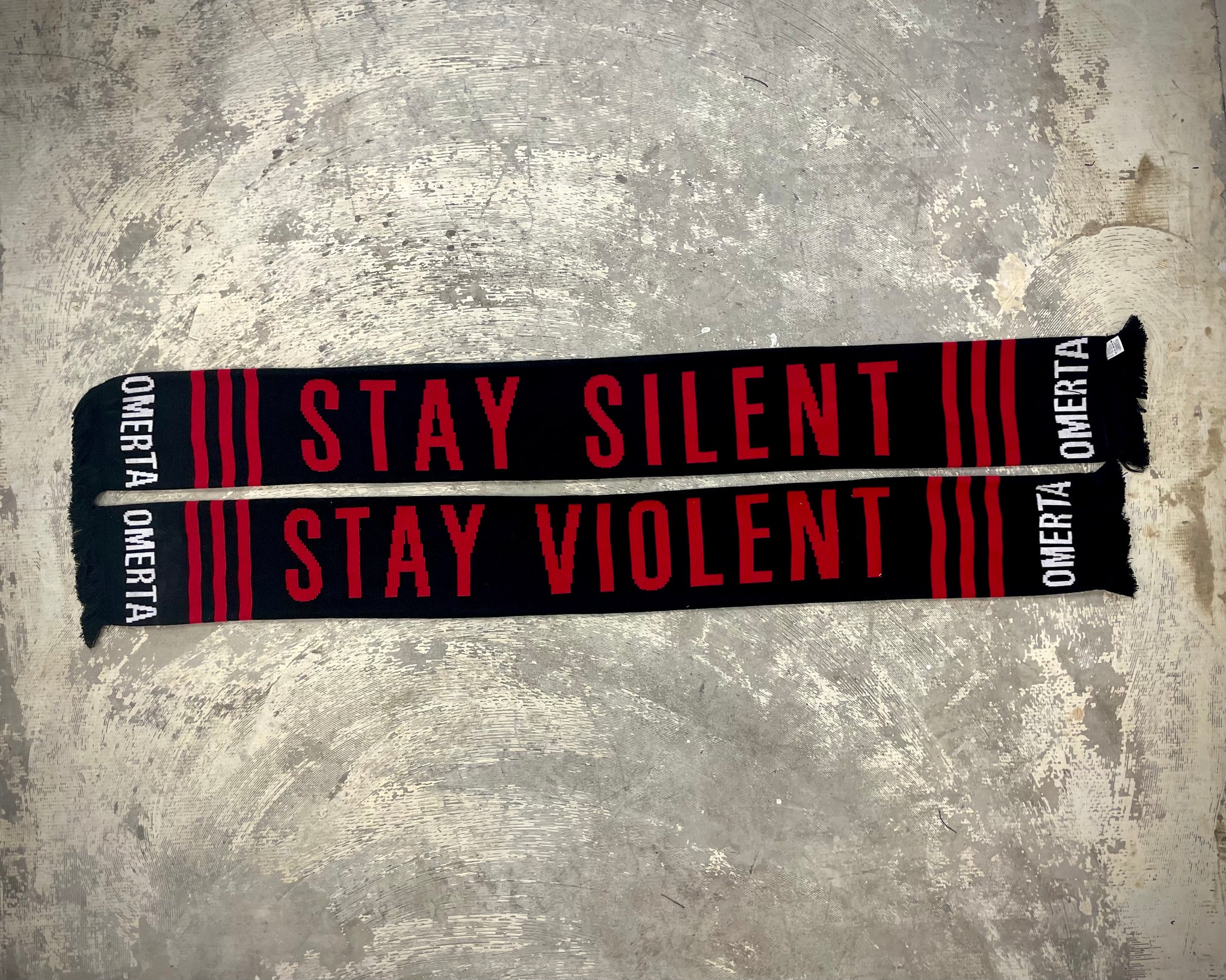 Stay Silent Stay Violent Scarf