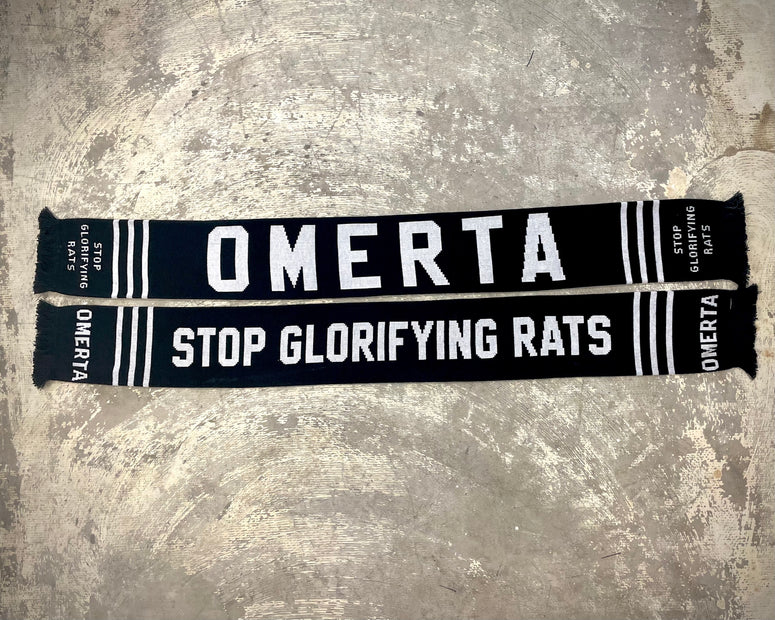 Stop Glorifying Rats Scarf