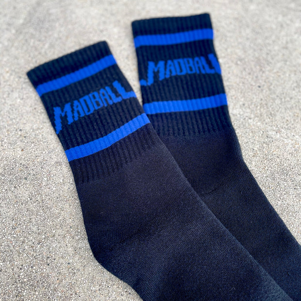 Madball Black w/ Blue Socks