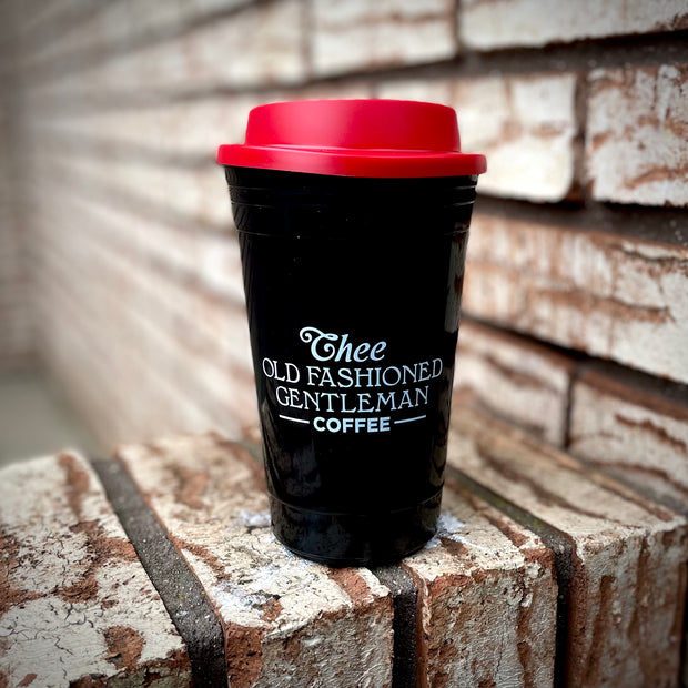 Thee Old Fashioned Gentleman 15 oz Travel Tumbler