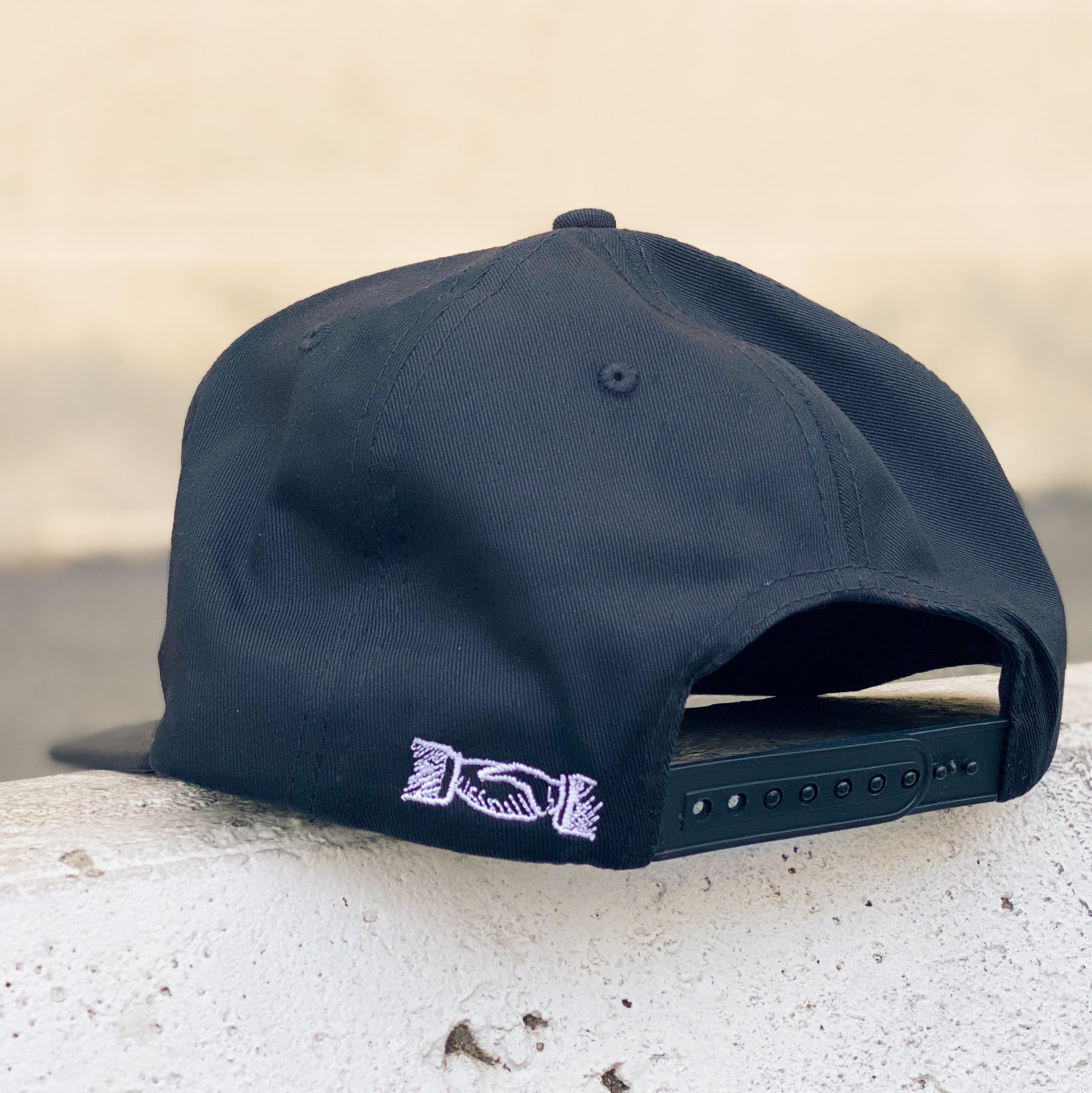Stop Glorifying Rats Black Snapback Hat
