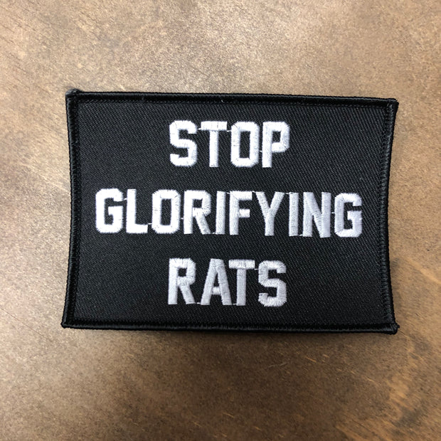 Stop Glorifying Rats Patch