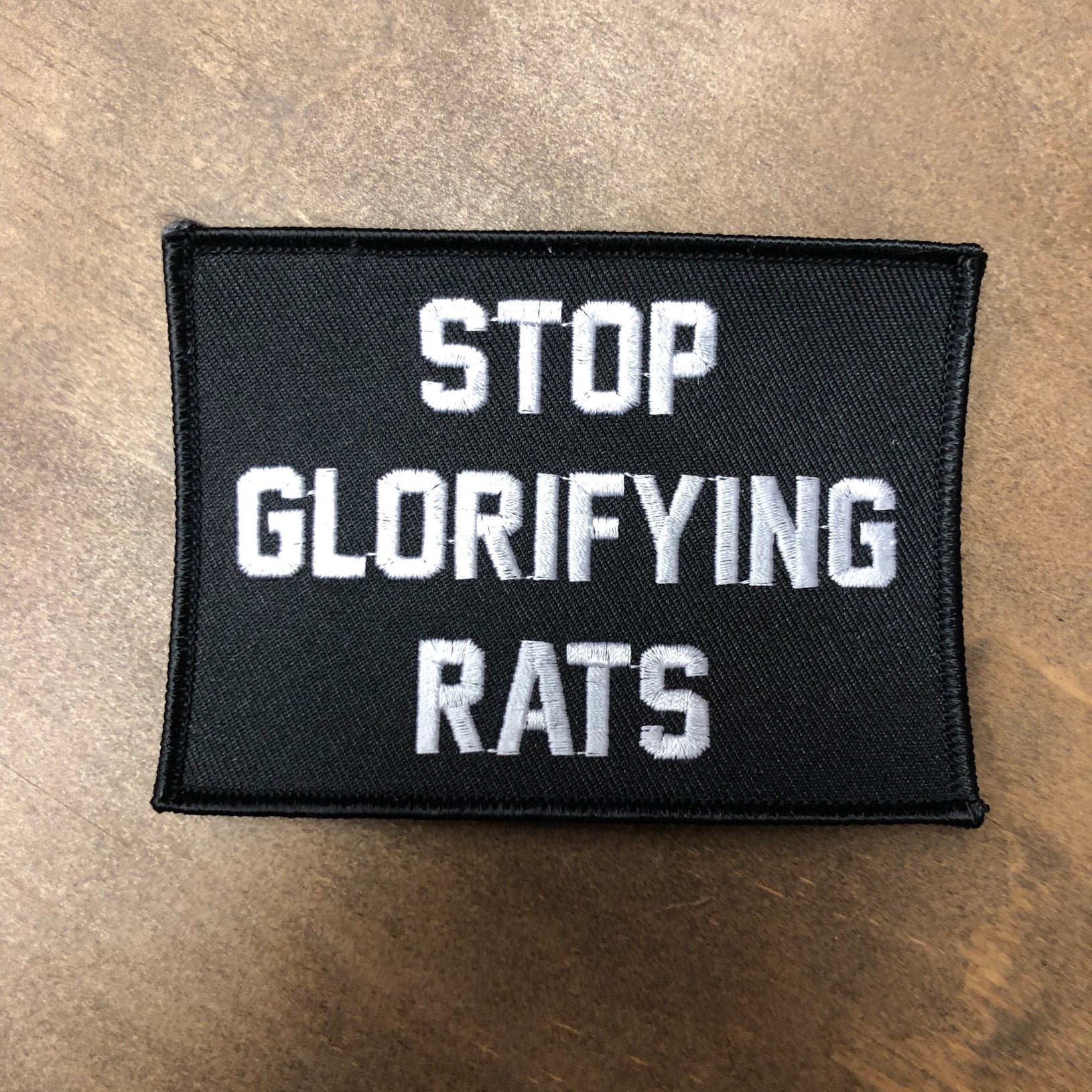 Stop Glorifying Rats Patch
